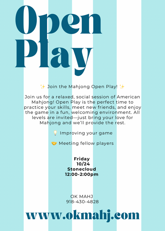 OPEN PLAY - October 24th