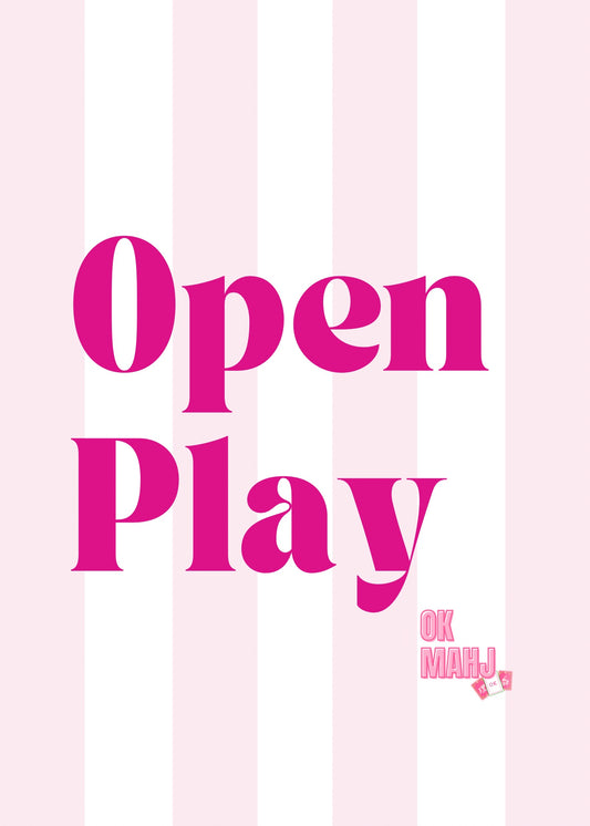 Open Play - June 12th